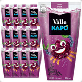 Suco Del Valle Kapo Uva 200ml Caixinha Kit Com 12 Unidades