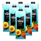 Suco Del Valle Pêssego Sem Açúcar Adicionado 1l Pack Com 06 Unidades