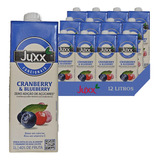Suco Funcional Cranberry Blueberry Juxx 1l 12 Litros Kit