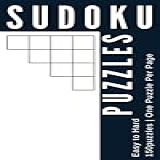 Sudoku Puzzles | Easy To Hard | 150 Puzzles | One Puzzle Per Page