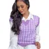 Sueter Blusa Estilo Regata Colete Outono Inverno Trico Lindo