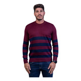 Suéter Blusa Masculino Homem Tricô Manga Longa Lã Inverno