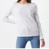 Suéter Branco Tommy Hilfiger New Ivy Gola Canoa Tamanho G