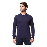Suéter Casual Masculino Tricot Básico Gola V Reserva