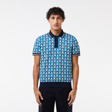 Suéter Com Gola Polo Lacoste Com Tema Robert George