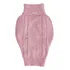 Suéter De Tricô Pet Com Pérolas Bordadas À Mão Rosa Tam Gg