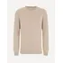 Suéter Dudalina Tricot Crewneck Melange Cotton Cáqui Médio