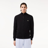 Suéter Lacoste Masculino Com Zíper E Gola Alta