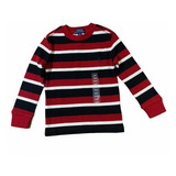 Sueter Listrado Vermelho Preto E Branco Polo Ralph Lauren