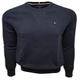 Suéter Masculino De Gola Redonda Tommy Hilfiger Azul Marino XX Large