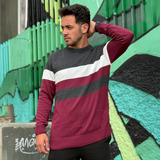 Sueter Masculino Slim Gola