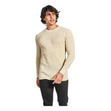 Sueter Masculino Tricot Gola Careca Qualidade Premium