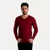 Suéter Ralph Lauren Gola V Visco Bordô