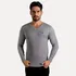 Suéter Ralph Lauren Gola V Visco Cinza