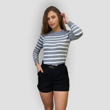 Sueter Trico Modal Feminino