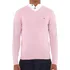Suéter Tricot Tommy Hilfiger Signature Gola V Rosa