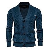 Suéteres Masculino Trico Suéteres Cardigan Masculino