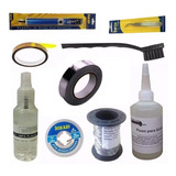Sugador Malha Dessolda Escova Solda Kapton Fita Aluminio
