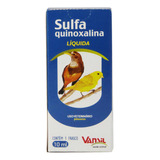 Sulfaquinoxalina Líquida 10ml Para Pássaros Vansil