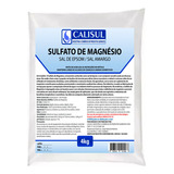 Sulfato De Magnésio   Sal Amargo   Sal De Epsom   4 Kg