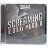 Sum 41 Screaming Bloody Murder Cd Encarte Com Letras