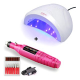 Sun 5 Led Uv Cabine Estufa Lixadeira Elétrica 24 Hs