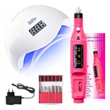 Sun 5 Led Uv Cabine Estufa lixadeira Elétrica Branca Bivolt