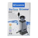 Sun Sun Jy 02 Filtro Skimmer De Superfície Aquários Até 300l