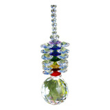 Suncatcher Mobile Chakras pêndulo Cristal Bix 0101