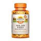 Sundown Naturals Dietary Supplement Hair, Skin & Nails - 120 Ct