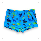 Sunga Box Boxer Juvenil Shortinho Lisa Masculina Moda Praia