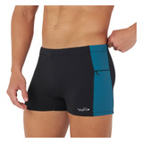 Sunga Boxer Adulto Com Ziper Masculino Praia Acqua Rio
