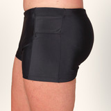 Sunga Boxer Com Bolso Adulto Moda Praia Masculina