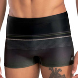 Sunga Boxer Hang Loose Masculina Estampada Uv50 Praia Dry
