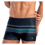 Sunga Boxer Mash Estampada Moda Praia Adulto Original Verão