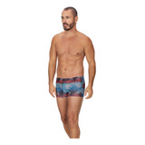 Sunga Boxer Plus Size Estampada Taurus