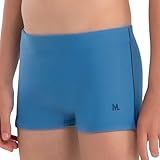 Sunga Infantil Boxer Mash UV50 Cordão Ajustável Moda Praia 2024 Kids Meninos Azul Turquesa GG
