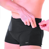Sunga Masculina Boxer Short Com Bolso Grande Forrado Verão