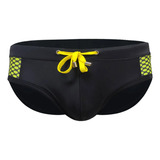 Sunga Slim Bojo E Enchimento Cavada Preto Mod Bali