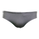 Sunga Slip Lateral Fina 7 Cm Pé Na Água Cinza Claro H001