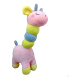 Sunn Toys Girafa Pelúcia Baby Rosa Color 38 Cm Altura