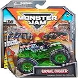 Sunny Brinquedos Monster Jam 1 64 Die Cast Truck Grave Digger Multicor