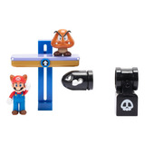 Sunny Brinquedos Playset Super Mario Diorama Colina Do Retorno Multicor