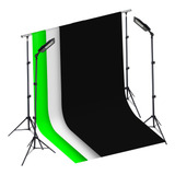 Sup Tripé Reclinável Holofote Tec Branco Verde Preto 2x3