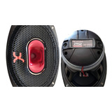 Super Alto Falante Medio Grave Com Tweter 600 W Cor Black