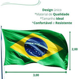 Super Bandeira Brasil 3,00x2,00m Tamanho Oficial