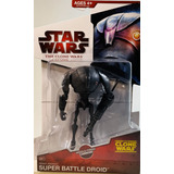 Super Battle Droid Cw11 9cm Star Wars The Clone Wars Hasbro