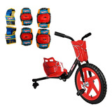 Super Bike 360° Vermelha