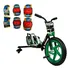 Super Bike Gira 360° Verde Com Kit De Proteção Hot Wheels M