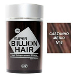 Super Billion Hair - Queratina Em Pó - Disfarça Calvície 25g Cor De Cabelo Castanho Médio Fragrância Do Tratamento Cores